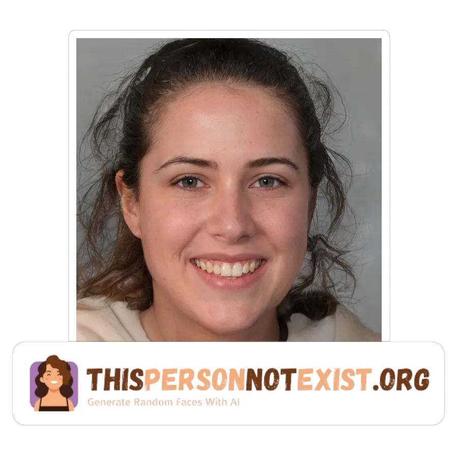 Free AI-Generated Face from thispersonnotexist.org By Megan Villanueva on 10:15, Saturday, 14 Sep, 2024