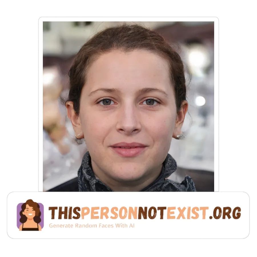 Free AI-Generated Face from thispersonnotexist.org By Derrick Pitts on 20:36, Thursday, 21 Mar, 2024