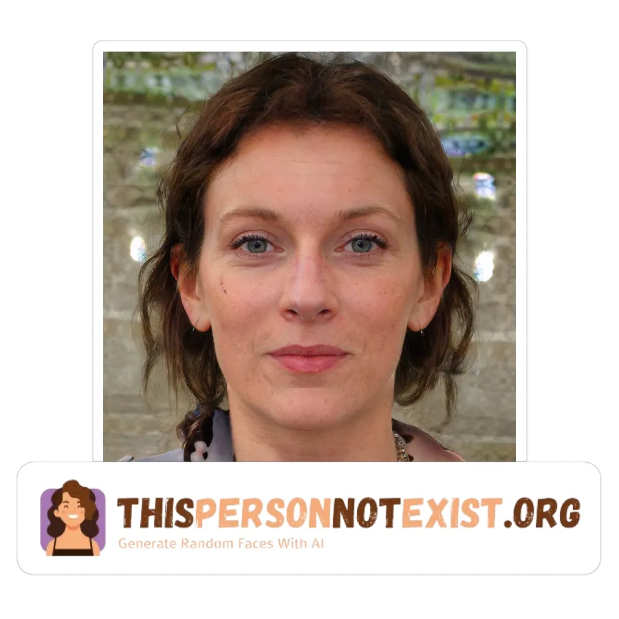 AI-Created Face from thispersonnotexist.org By Kristen Lewis on 05:44, Saturday, 12 Oct, 2024