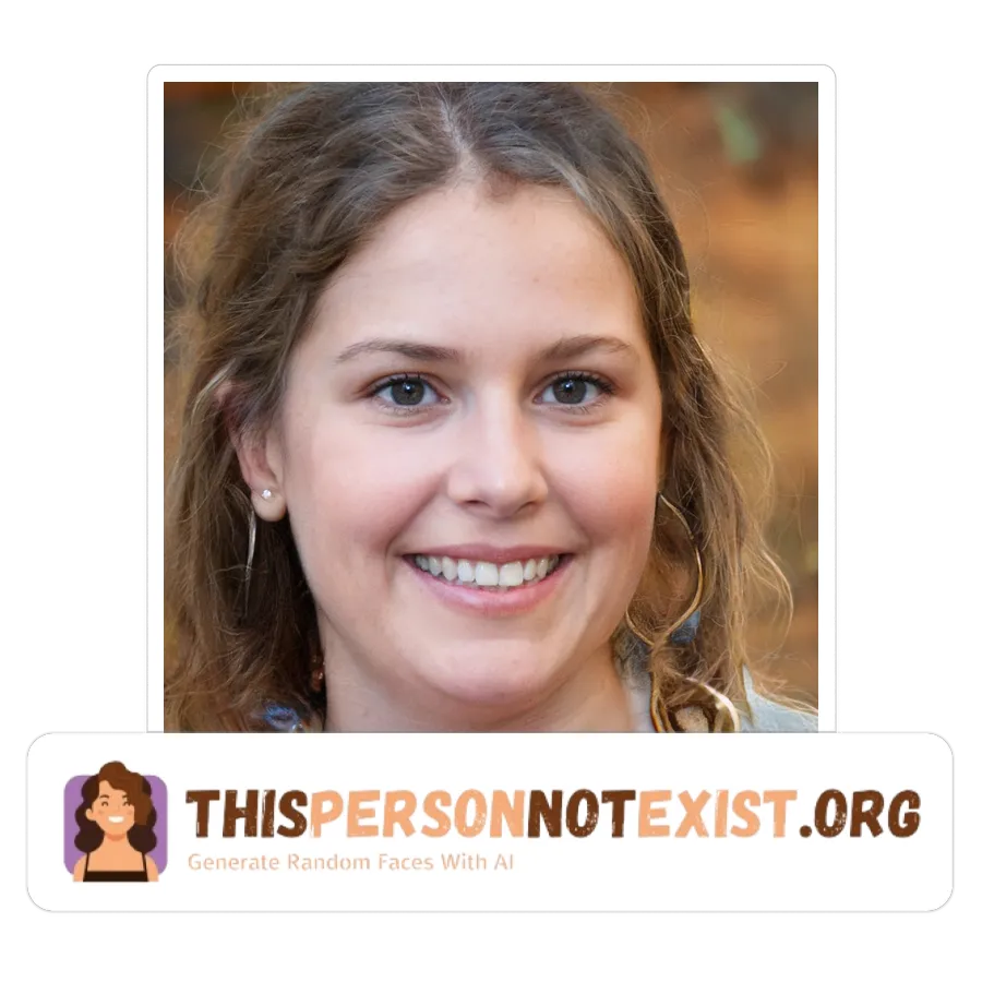 Free AI Face Generator from thispersonnotexist.org By Brad Hodge on 17:45, Thursday, 21 Nov, 2024