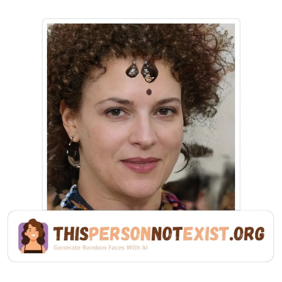 Face Generated by AI Maker from thispersonnotexist.org By Sheri Blevins on 14:02, Friday, 24 May, 2024