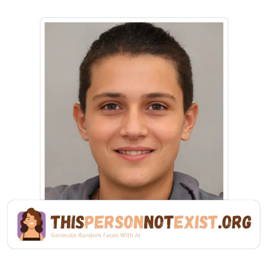 Generated Fake Face from thispersonnotexist.org By Kayla Wilson on 21:36, Friday, 06 Sep, 2024