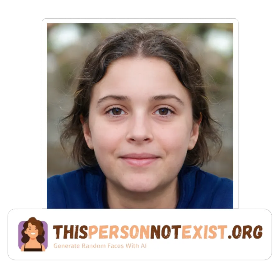 Free AI Face Generator Result from thispersonnotexist.org By Tonya Lamb on 21:13, Thursday, 17 Oct, 2024