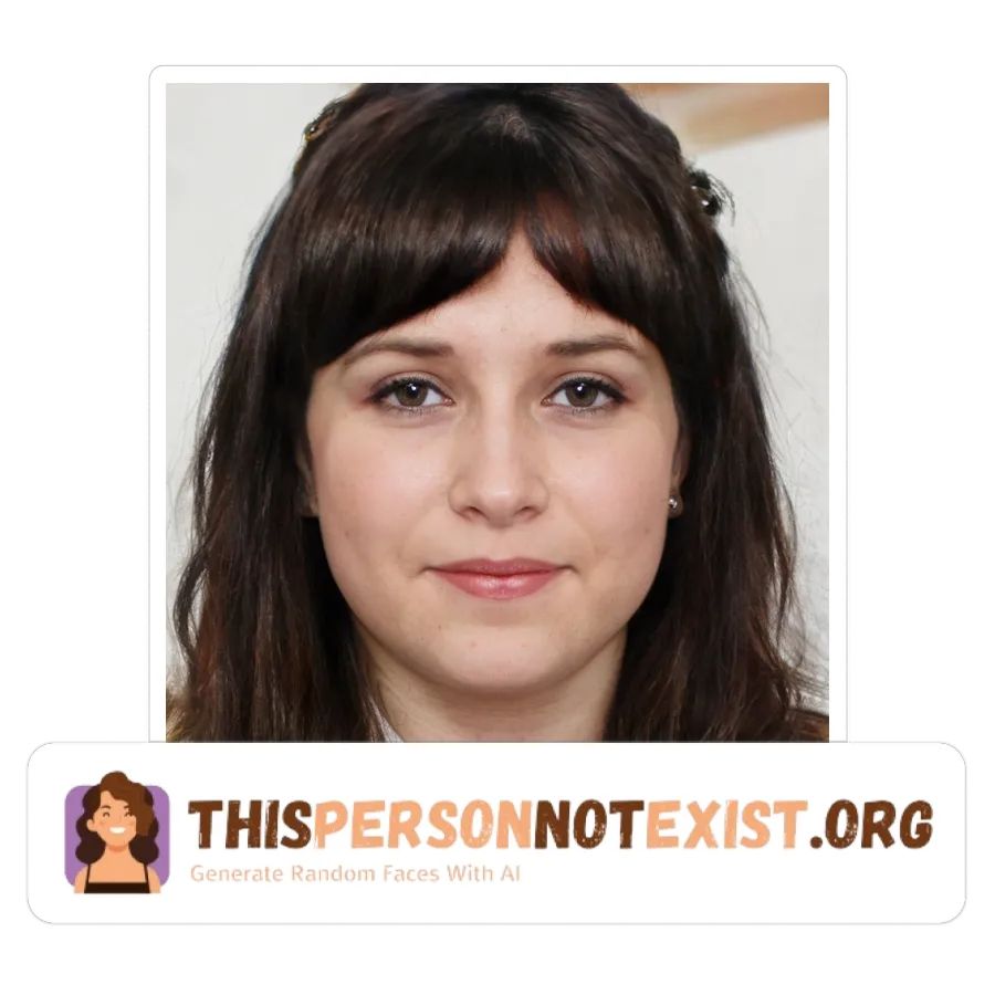 Generated Face by AI Face Generator from thispersonnotexist.org By Jillian Walker on 12:51, Saturday, 08 Jun, 2024