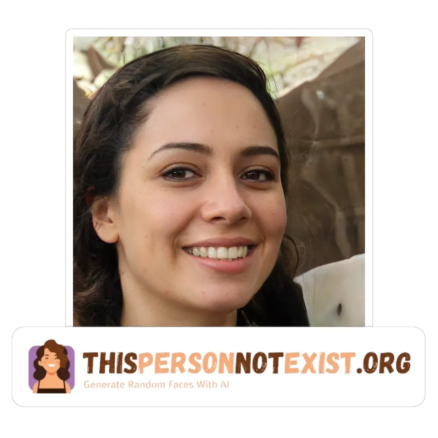 Free AI Face Generator from thispersonnotexist.org By Jessica Lang on 21:23, Friday, 27 Sep, 2024