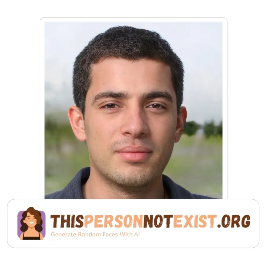 Free AI-Generated Face from thispersonnotexist.org By Kevin Ramos on 14:28, Saturday, 21 Dec, 2024