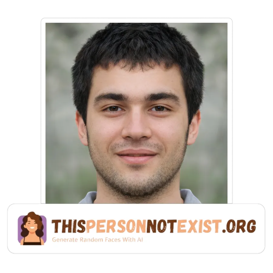 AI-Generated Face via thispersonnotexist.org Generator By Brandon Hunt on 03:34, Monday, 01 Apr, 2024