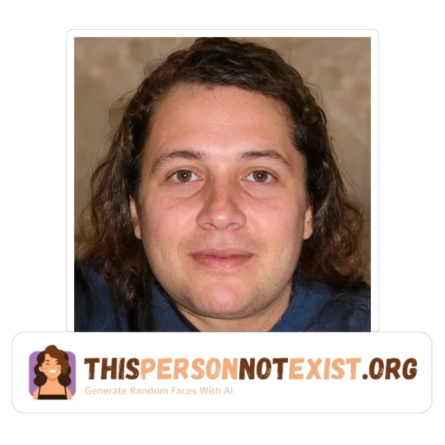 AI-Generated My Face from thispersonnotexist.org By Christian Martinez on 18:39, Friday, 06 Dec, 2024