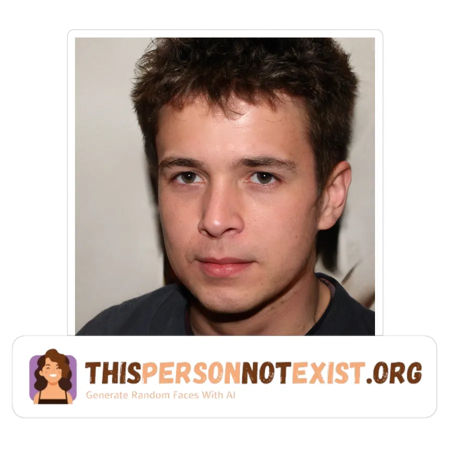 Deepfake Image via thispersonnotexist.org Generator By Tyler Kennedy on 18:27, Monday, 11 Nov, 2024