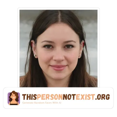 Example of AI Generated Face by ThisPersonNotExist.org